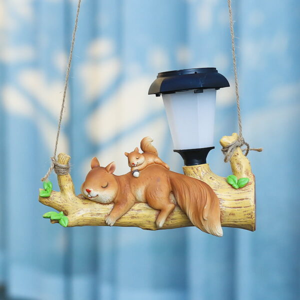 Squirrel Sloth LED Solar Light Cartoon Animal Garden Solar Light