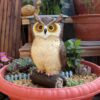 Owl Simulation Garden Courtyard Decoration Resin Ornament Owl Simulation Garden Courtyard Decoration Resin Ornament
