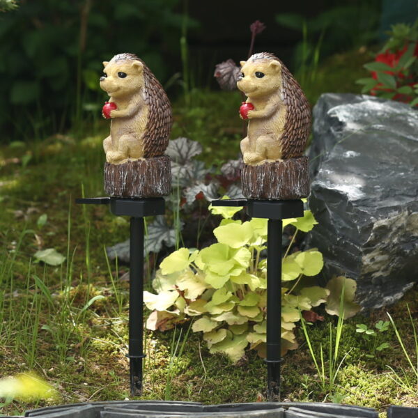Solar Hedgehog Light Garden Waterproof Lawn Lamp
