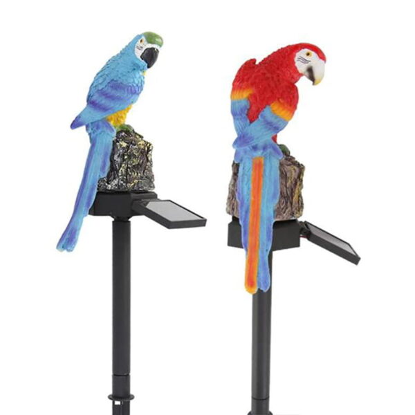 Solar LED Parrot Lamp Ground-inserted Light