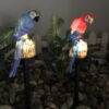 Solar LED Parrot Lamp Ground-inserted Light