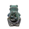 Frog Blue Ceramic Backflow Incense Burner - Image 5