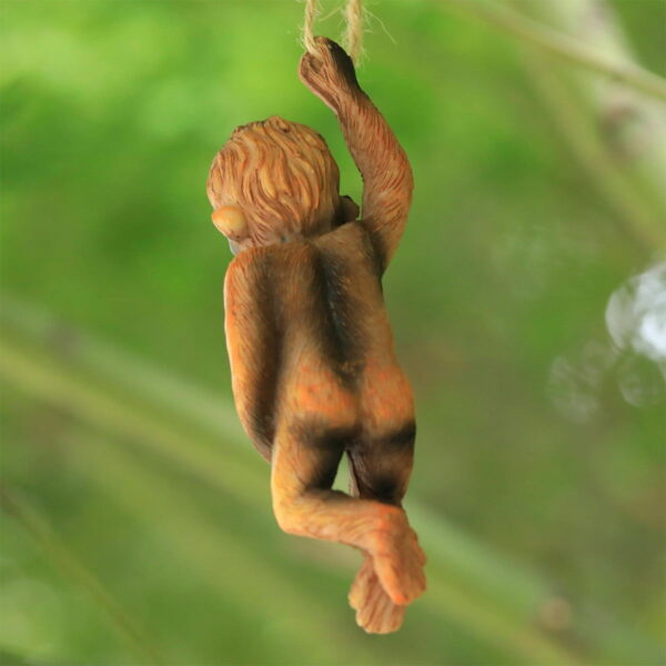Monkey Swing Garden Ornament Resin Craft Decoration Monkey Swing Garden Ornament Resin Craft Decoration