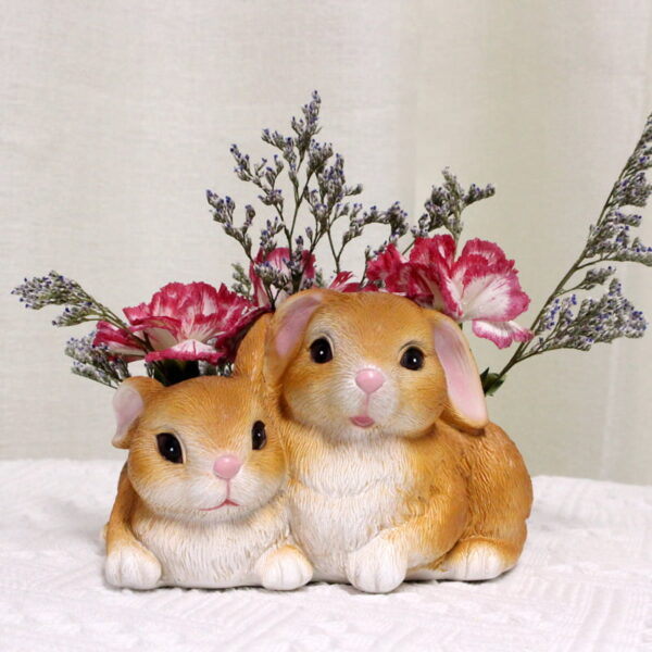 O1CN01Q6NxRP2EukCKo4oEK_!!2745408805-0-cib Cartoon Bunny Flowerpot Garden Ornament Resin Succulent Flowerpot