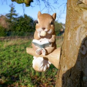 Squirrel Luminous Ornament Solar Light Resin Garden Simulated Animal Statue