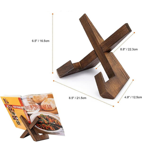 Wooden Recipe Holder Cookbook Holder Wooden Craft Wooden Recipe Holder Cookbook Holder Wooden Craft