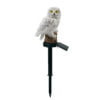 Cute Owl Solar Lamp Waterproof LED Garden Lawn Light