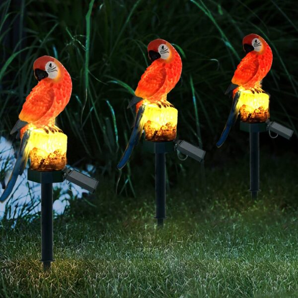 Parrot Solar Lamp Outdoor Garden LED Light