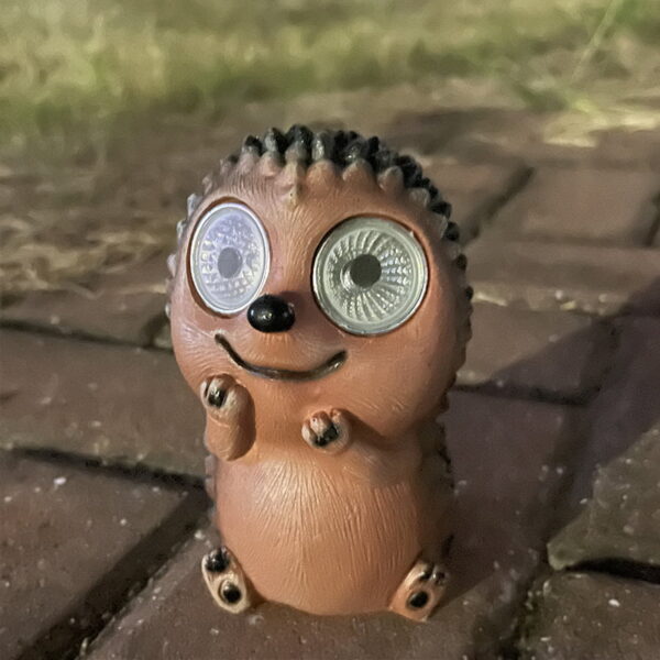 Puppy Hedgehog Outdoor Solar LED Light