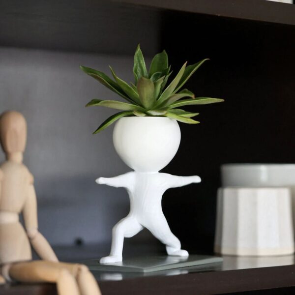 Sport Succulent Plant Pot Resin Craft