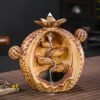 Cactus Shape Ceramic Waterfall Backflow Incense Burner