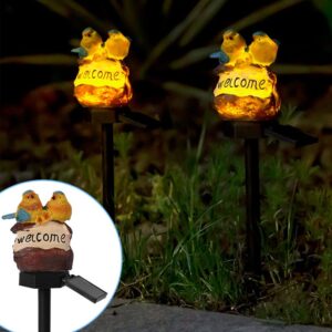 Cute Birds Solar LED Garden Light