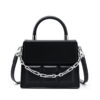 Genuine Cowhide Square Handbag Crossbody Bag