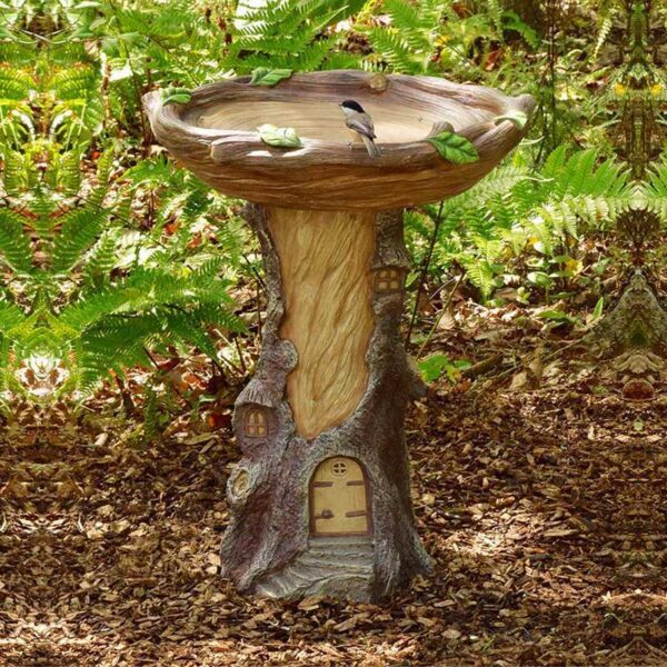 Animal Bird Feeders Resin Garden Courtyard Ornament