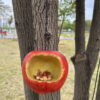 Apple Resin Bird Feeder Outdoor Garden Courtyard Tree Pendant Decoration Craft Feeder Apple Resin Bird Feeder Outdoor Garden Courtyard Tree Pendant Decoration Craft Feeder