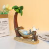 Coconut Tree Vacation Resin Garden Ornament Craft Decoration