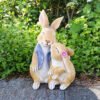 Cute Rabbit Garden Ornament Resin Craft Garden Decoration