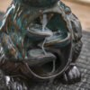 Rabbit Blue Ceramic Backflow Incense Burner - Image 3