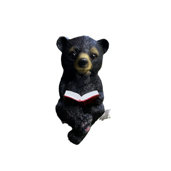 O1CN01pmXerw1GduimehkYe_!!2216215810646-0-cib Simulated Black Bear Garden Resin Decoration