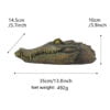 Simulated Crocodile Pool Pond Floating Resin Ornament - Image 6
