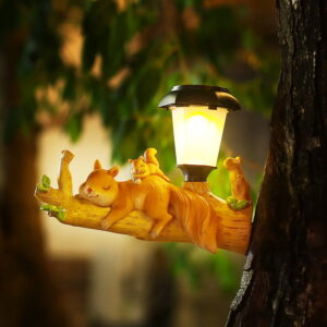 Squirrel Sloth LED Solar Light Cartoon Animal Garden Solar Light