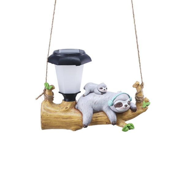 Squirrel Sloth LED Solar Light Cartoon Animal Garden Solar Light