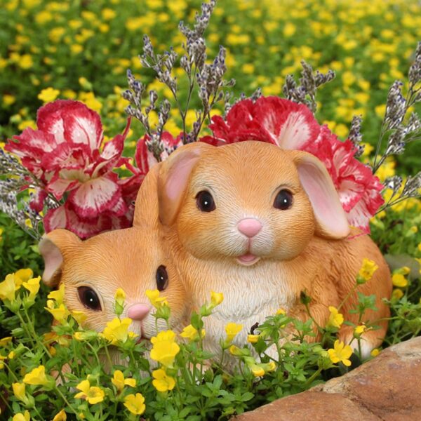 O1CN01yFZ0432EukCNDw5D9_!!2745408805-0-cib Cartoon Bunny Flowerpot Garden Ornament Resin Succulent Flowerpot