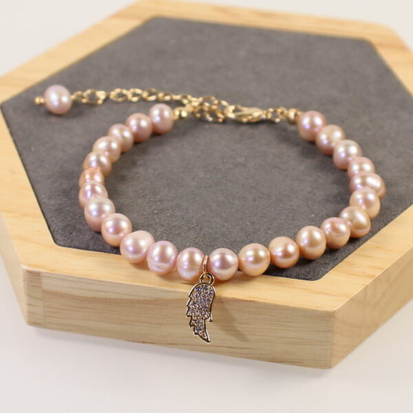 Natural Freshwater Baroque Pearl Bracelet Natural Freshwater Baroque Pearl Bracelet