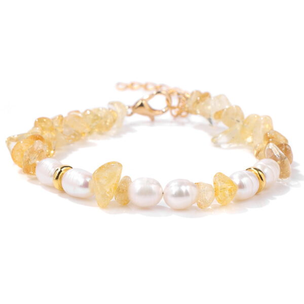 Natural Freshwater Pearl Bracelet Natural Crystal Bracelet