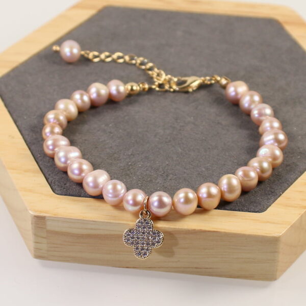 Natural Freshwater Baroque Pearl Bracelet Natural Freshwater Baroque Pearl Bracelet
