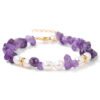 Natural Freshwater Pearl Bracelet Natural Crystal Bracelet