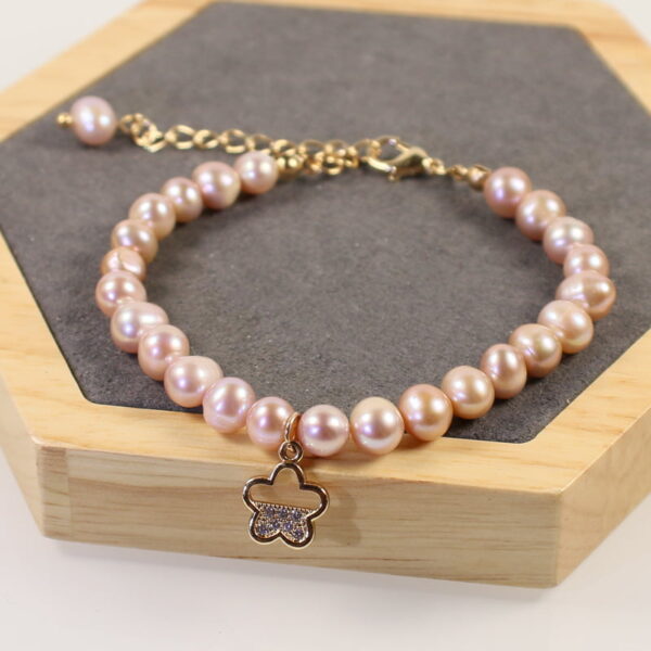 Natural Freshwater Baroque Pearl Bracelet Natural Freshwater Baroque Pearl Bracelet