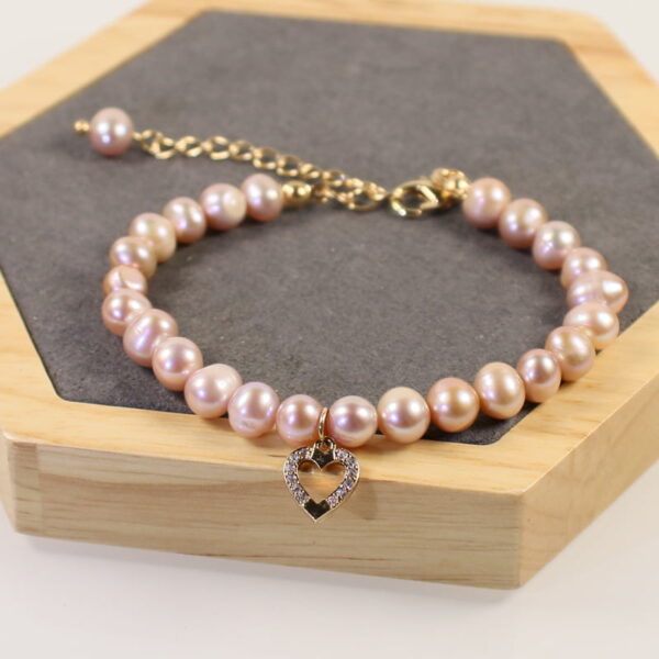 Natural Freshwater Baroque Pearl Bracelet Natural Freshwater Baroque Pearl Bracelet