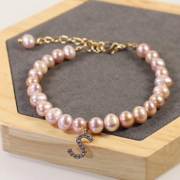 Natural Freshwater Baroque Pearl Bracelet Natural Freshwater Baroque Pearl Bracelet