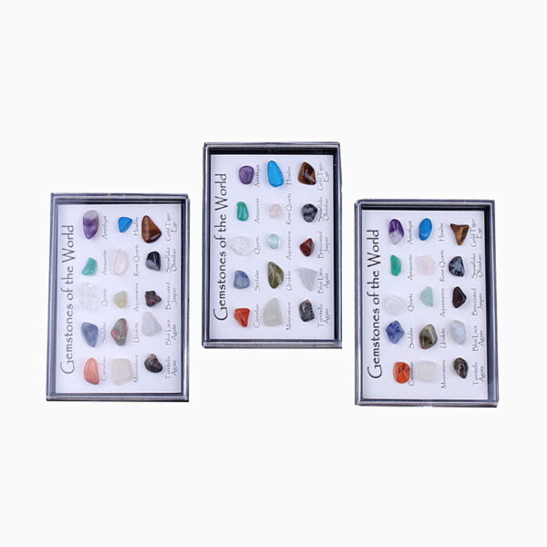Natural Crystal Mineral Raw Stones Ore Specimens 15pcs/set