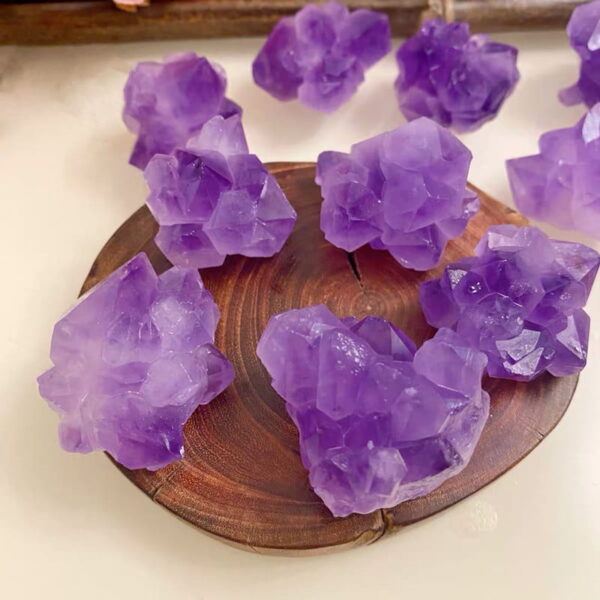 Natural Amethyst Crushed Stone Aromatherapy Diffuser Stone