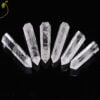 Natural White Crystal Raw Stone Single Pointed Hexagonal Prism