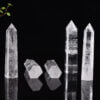 Natural White Crystal Raw Stone Single Pointed Hexagonal Prism - Image 4
