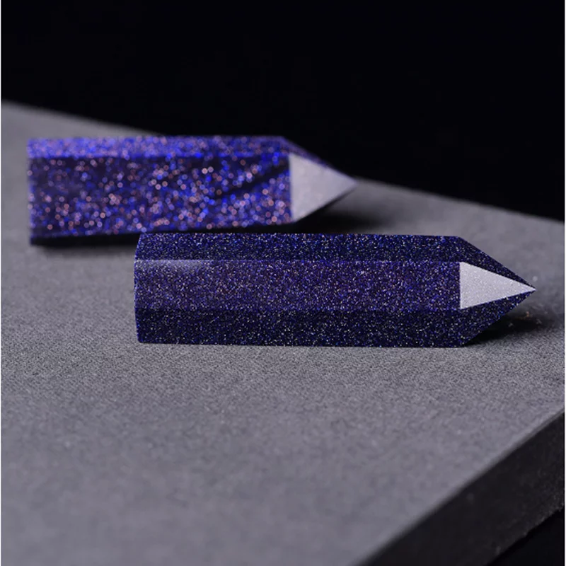 Natural Blue Sandstone Hexagonal Raw Stone