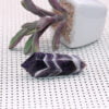 Natural Crystal Dream Amethyst Double Pointed Hexagonal Prism Rough Stone - Image 2