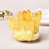 Natural Citrine Green Crystal Amethyst Crystal Cluster Raw Stone