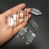 Natural White Crystal Double Pointed Hexagonal Prism - Image 4