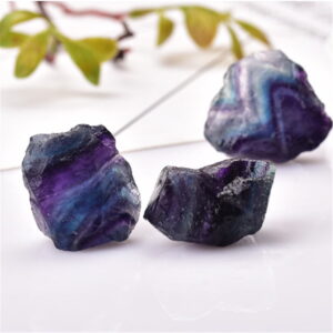Natural Colored Fluorite Rough Stone Colorful Fluorite Crystal Mineral Crystal