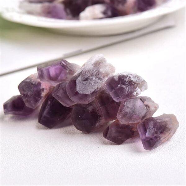 Natural Amethyst Rough Stone Crushed Stone Amethyst Cluster Rough Stone