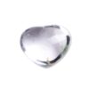 Natural Heart-shaped White Crystal Pendant Craft - Image 5
