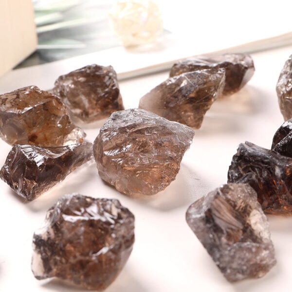 O1CN0161KjEe1cWyMjnhZUK_!!2217985953609-0-cib Natural Brown Quartz Smoky Quartz Raw Stone