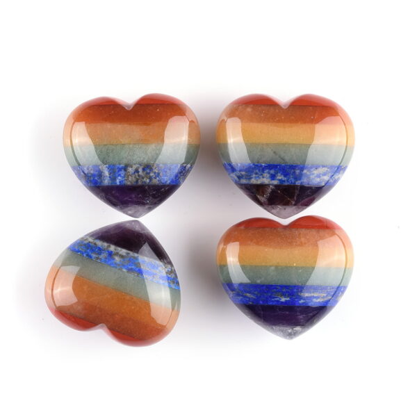 Love Rainbow Crystal Stone Colorful Stone Love Rainbow Crystal Stone Colorful Stone