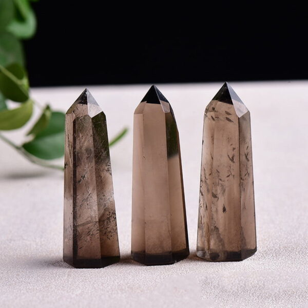 O1CN01CxcNmU1j2vPDJ5x4D_!!2208437594491-0-cib Natural Smoky Quartz Brown Quartz Hexagonal Column