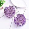 Natural Amethyst Clusters Raw Stone Office Home Crystal Decoration Craft Ornament