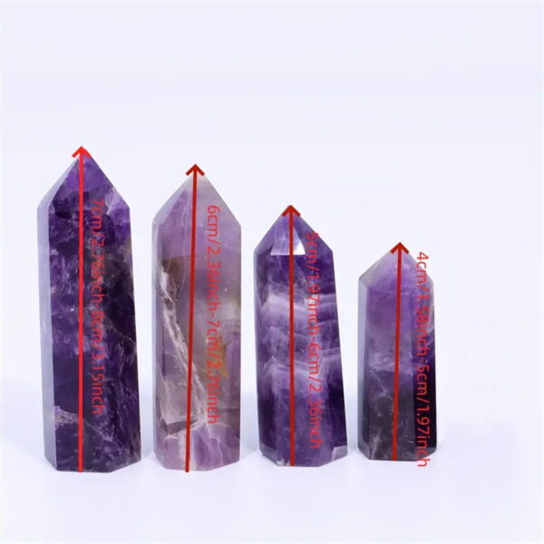 Natural Amethyst Column Amethyst Ornament